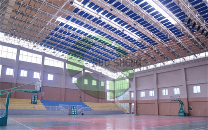 廣東佛山外語學院三水校區(qū)體育館吸音工程