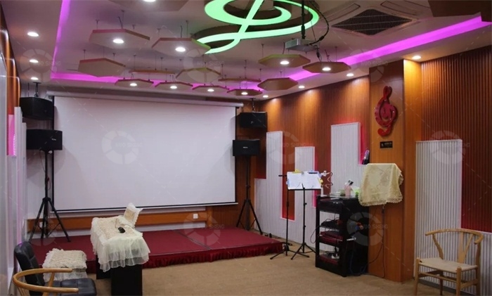 廣州浩瀚文化傳媒有限公司音樂(lè)排練室吸音工程