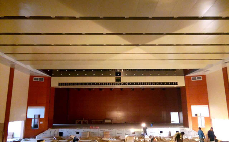 山東濱州報告廳吸音工程