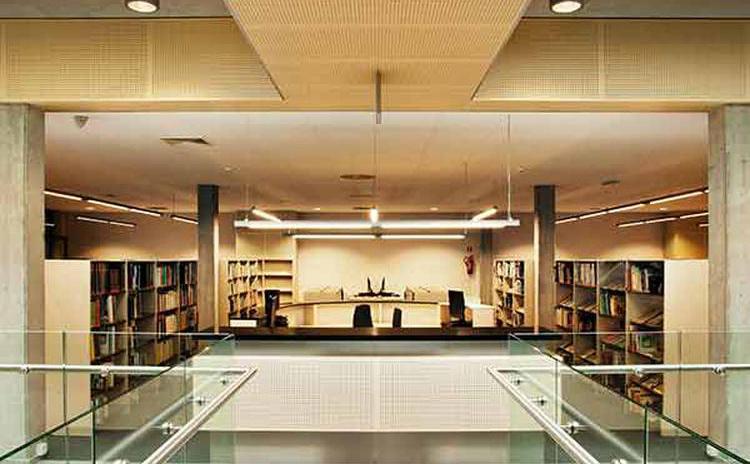 河北保定圖書館穿孔吸音板聲學工程