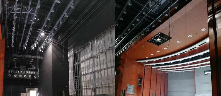 山東威海禮堂孔木吸音板聲學工程 山東威海禮堂孔木吸音板聲學工程