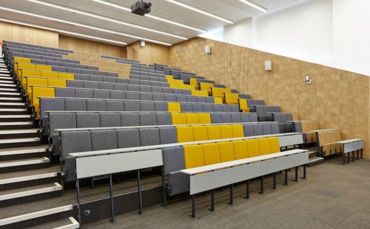 廣西玉林學校報告廳木質吸音板聲學工程