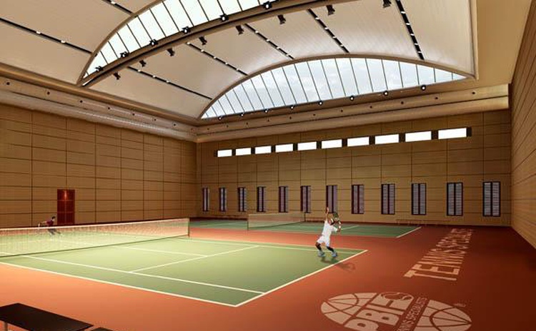 陜西安康網球館軟包吸音板聲學工程