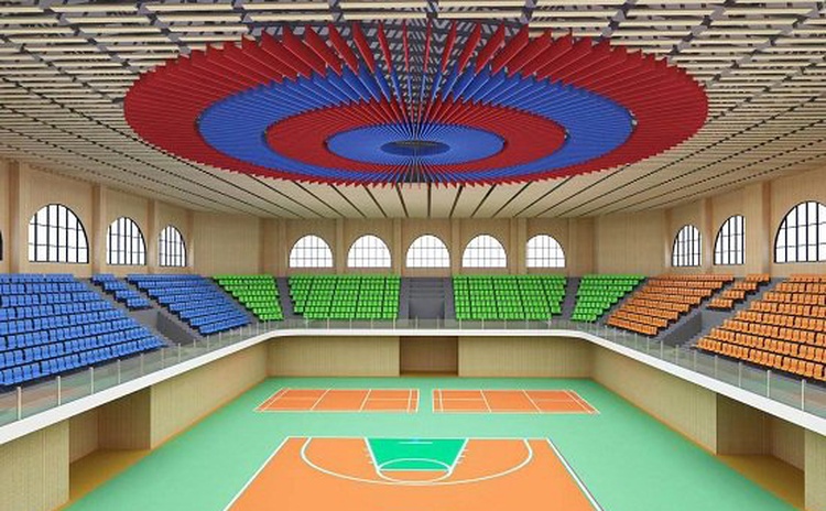 湖北咸寧學(xué)校體育館